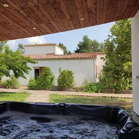 Villa A Casa Di Ficu A 14kms D'ajaccio Et Des Plages Avec Piscine Jacuzzi Petanque Sans Vis A Vis