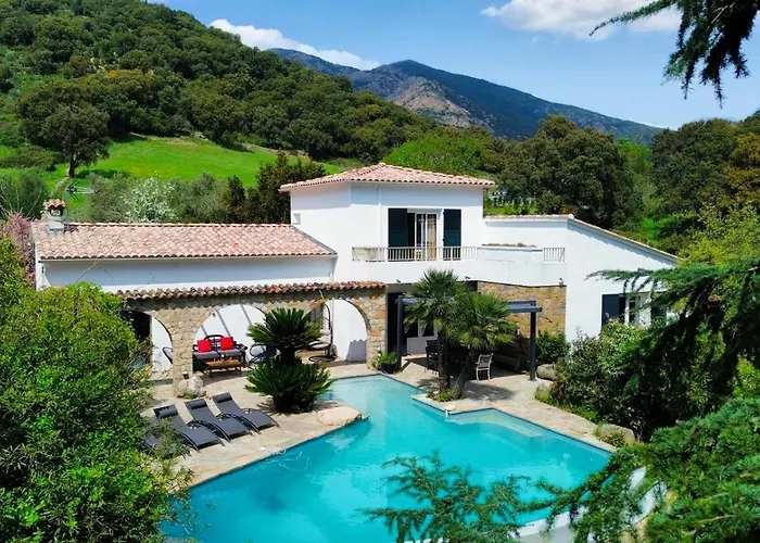A Casa Di Ficu A 14kms D'ajaccio Et Des Plages Avec Piscine Jacuzzi Petanque Sans Vis A Vis *